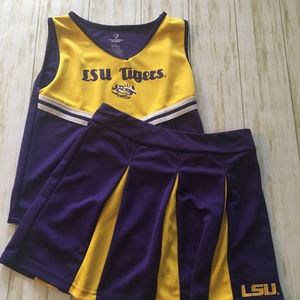 LSU cheer outfit